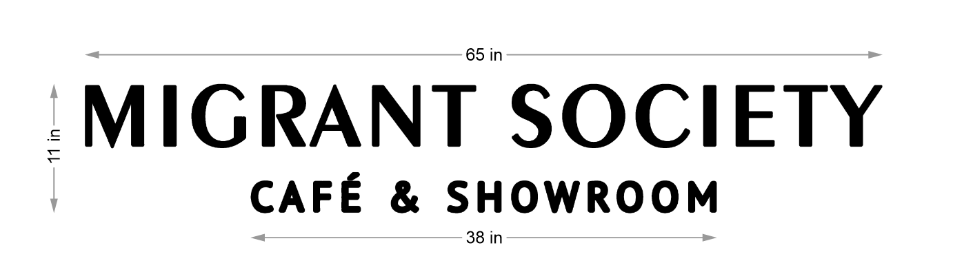 3D Metal Backlit sign for Erick Palacio