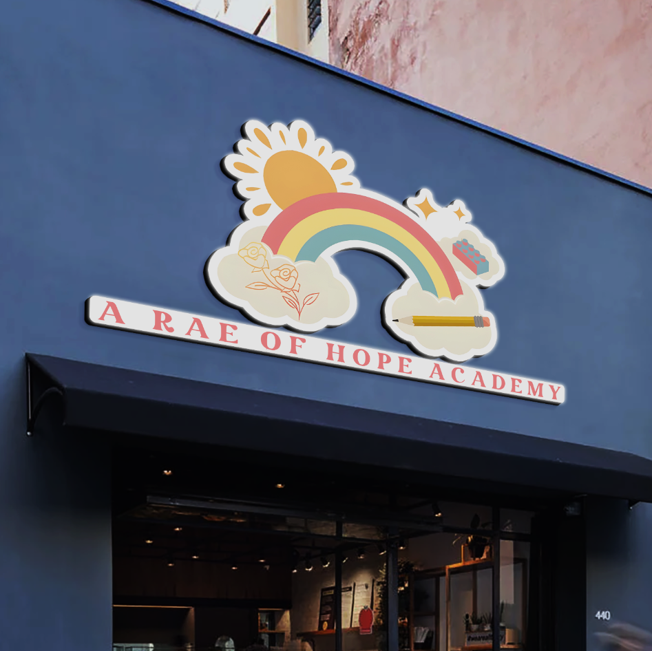 Business signage for Geneda Kearney