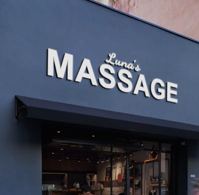 Business signage for Juan Juan Li