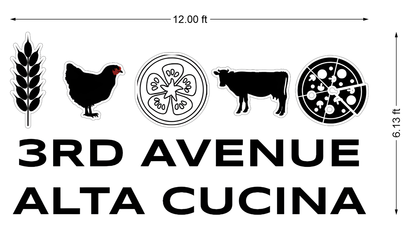 10mm acrylic sign for aldo ramirez