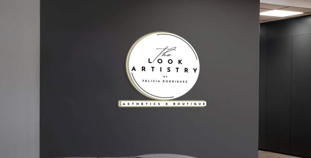 Business signage for Felicia Rodríguez