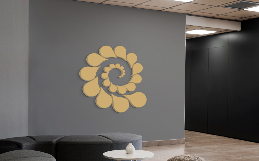 3D Metal Business Signage for Keyla de Magalhaes