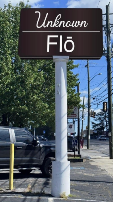 Lightbox Sign for Venus Haile