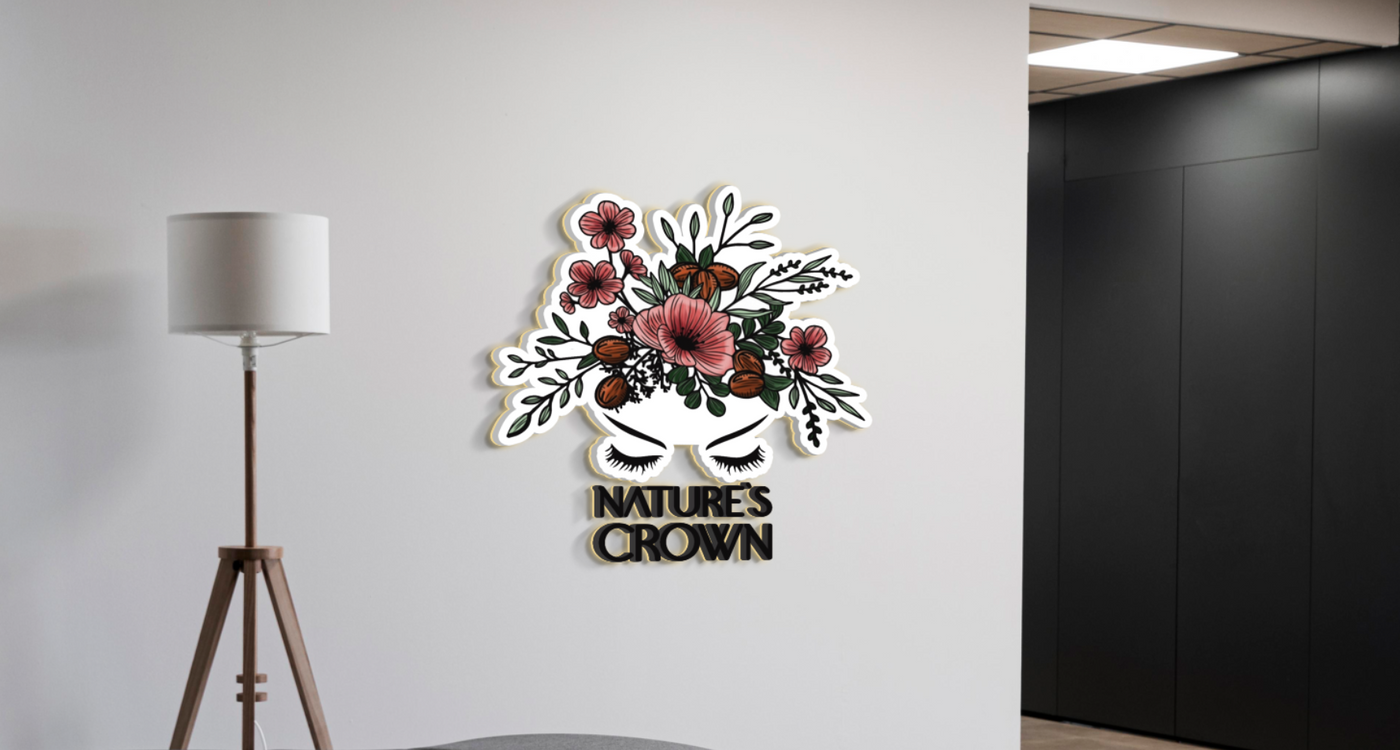 3D Acrylic Backlit Sign for Dominique lewis