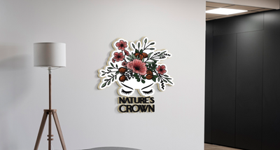 3D Acrylic Backlit Sign for Dominique lewis