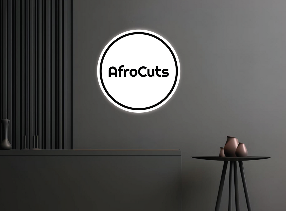 Business signage for Ibrahim mgaza