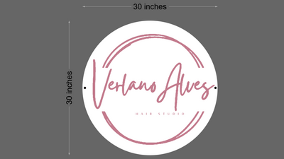Neon acrylic for Verlano Alves