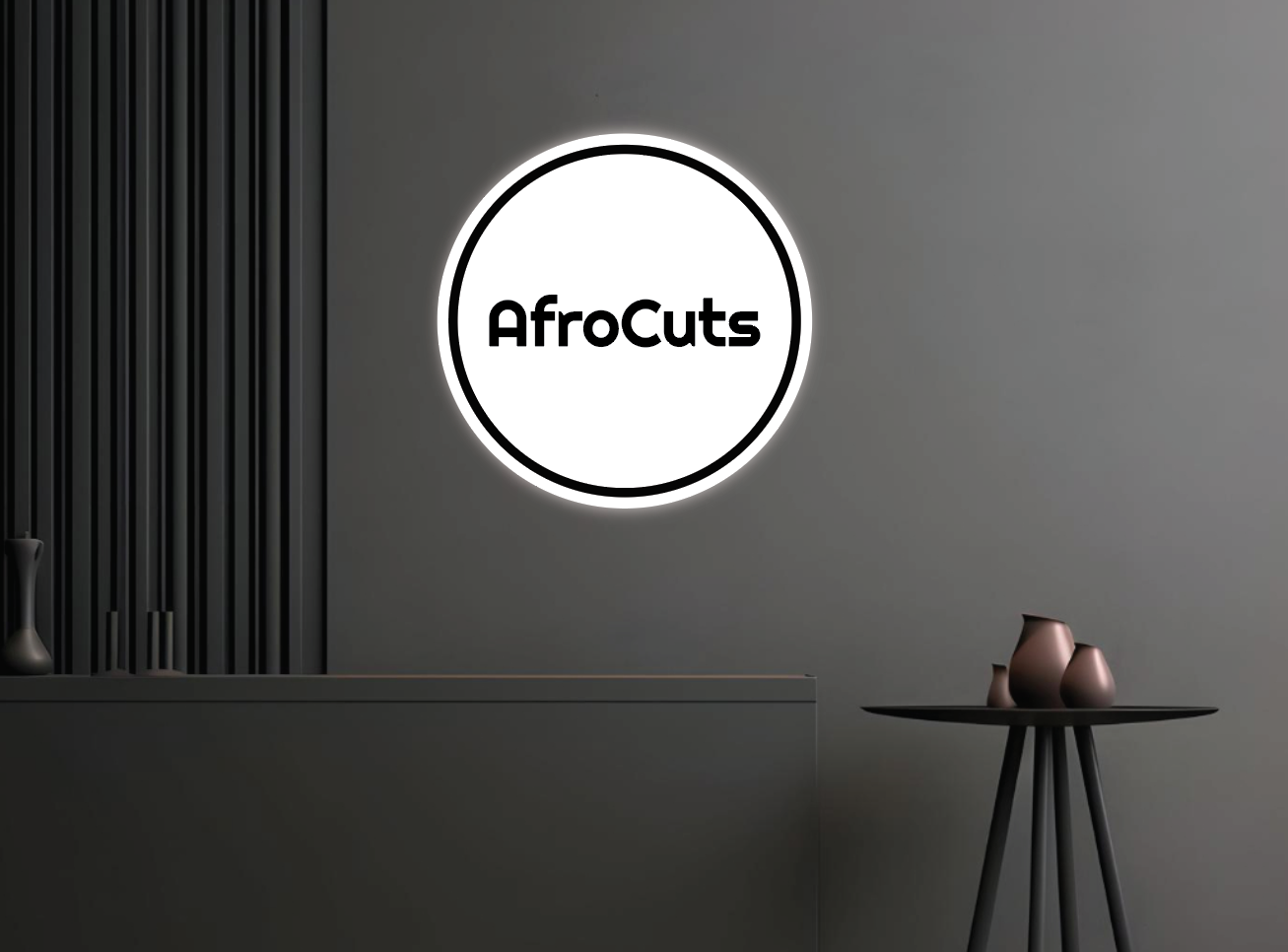 Business signage for Ibrahim mgaza