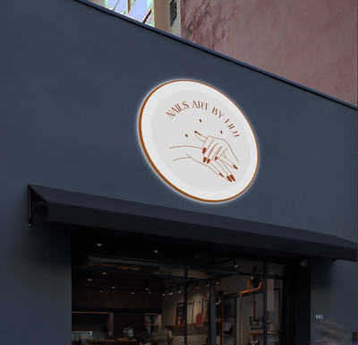 Business signage for Clara Beshay