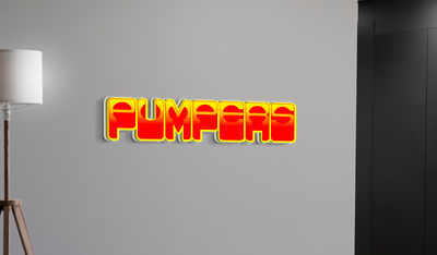 UV Metal Backlit Sign For Stefan Bowers