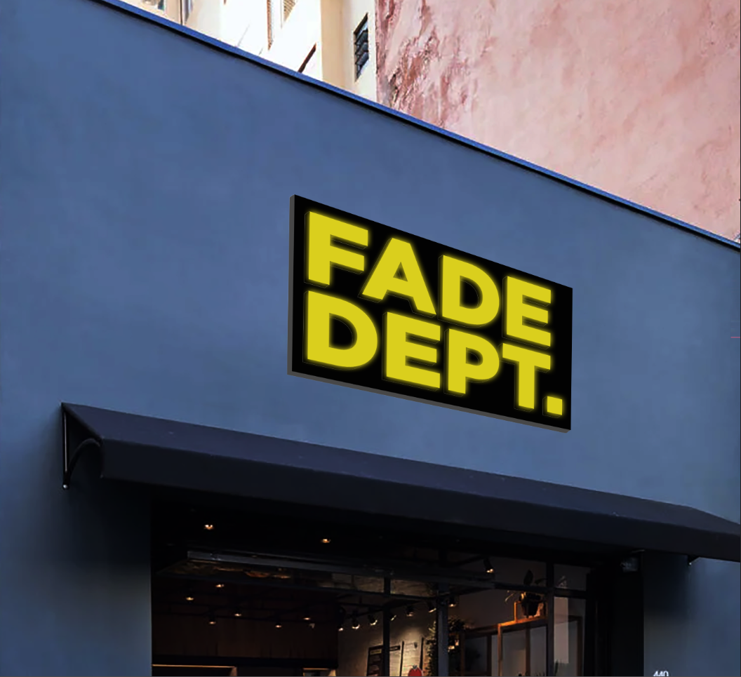3d acrylic frontlit with backboard for anthony garofalo