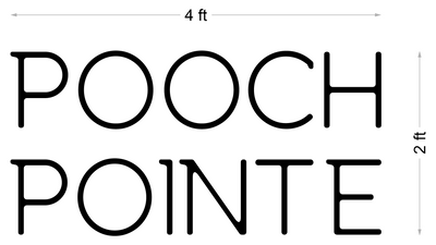 Business signage for Brianna Polner