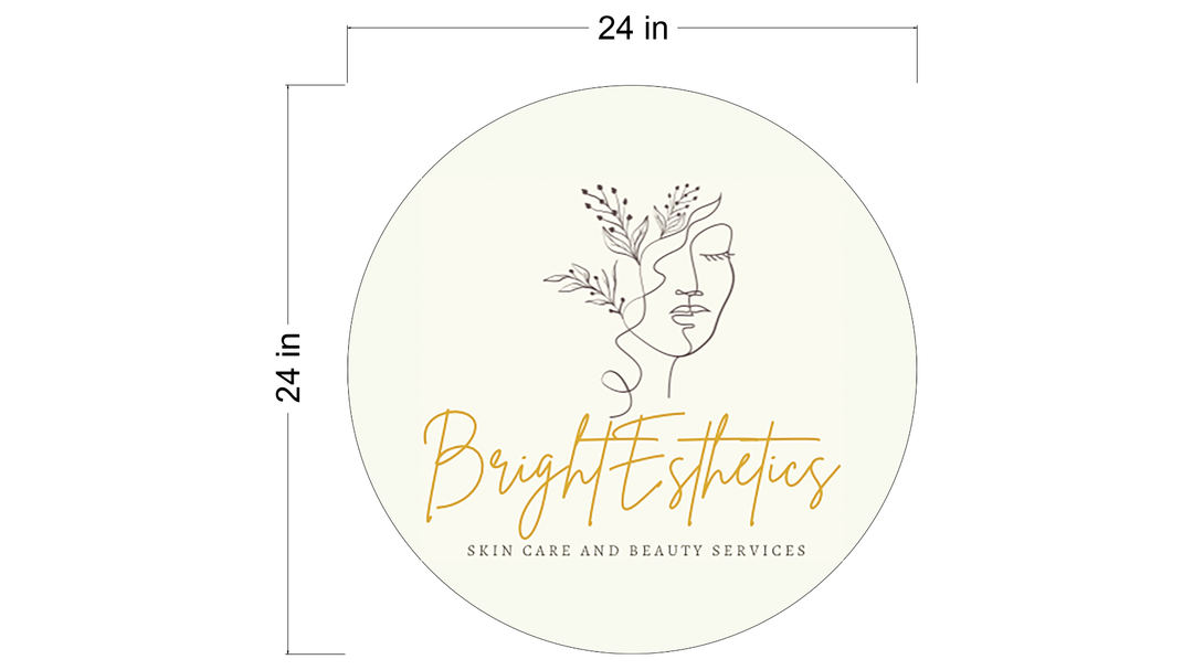 Business signage for Courtney Bright