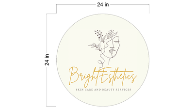 Business signage for Courtney Bright