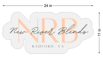 Business signage for Jeff Wofford