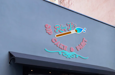 3D acrylic frontlit for Riley Jo Mitchell