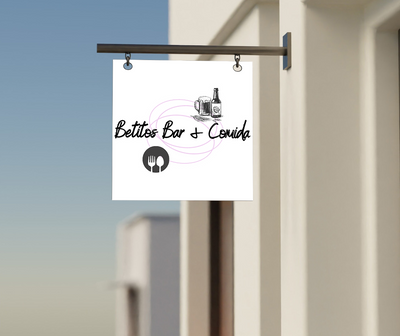 Business signage for Megan Cary