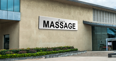 Business signage for Juan Juan Li