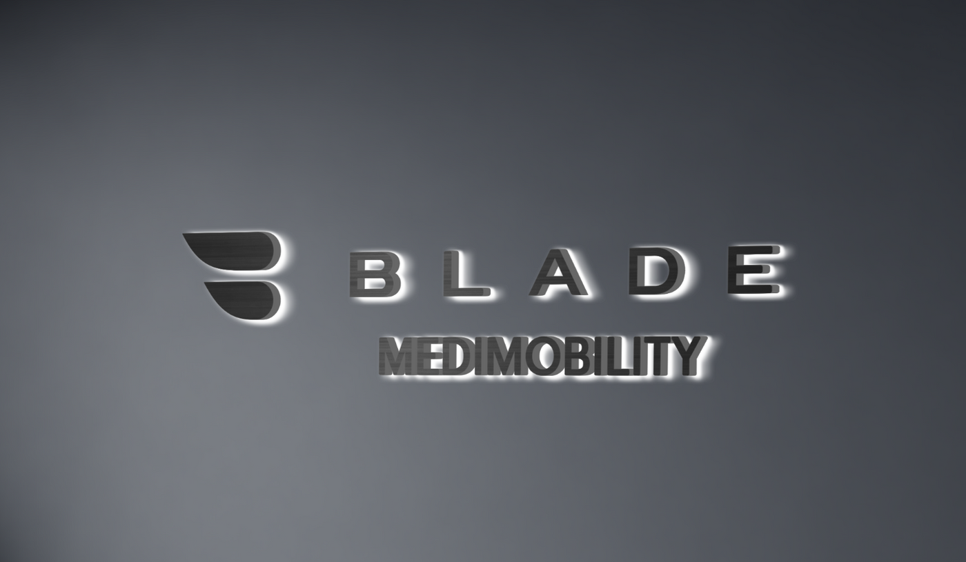 3D Metal backlit signs for Moshe Benny