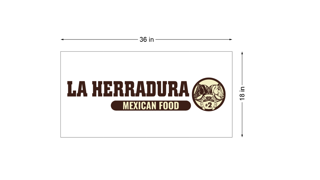 Business signage for Maritza Flores