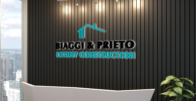Business signage for Elisa Prieto