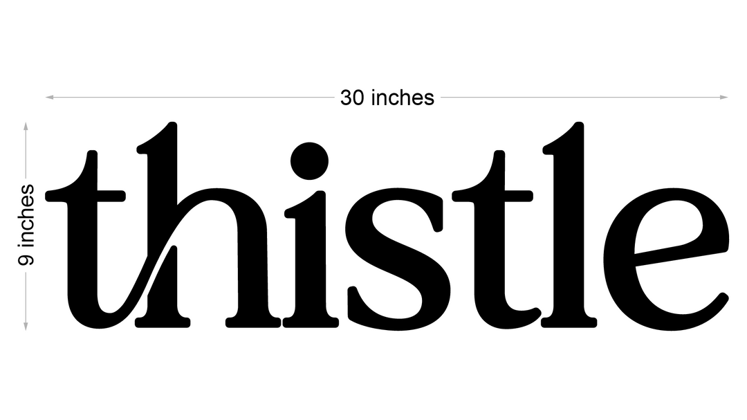 3D Metal Sign for Carolyn Morse