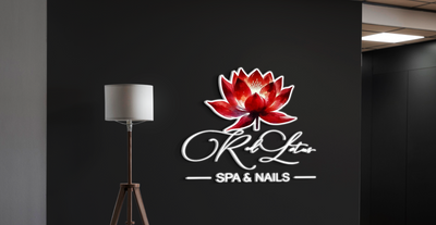 3D Acrylic Frontlit Sign for Shanae