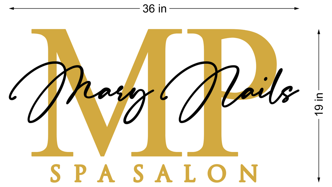 Business signage for Marile
