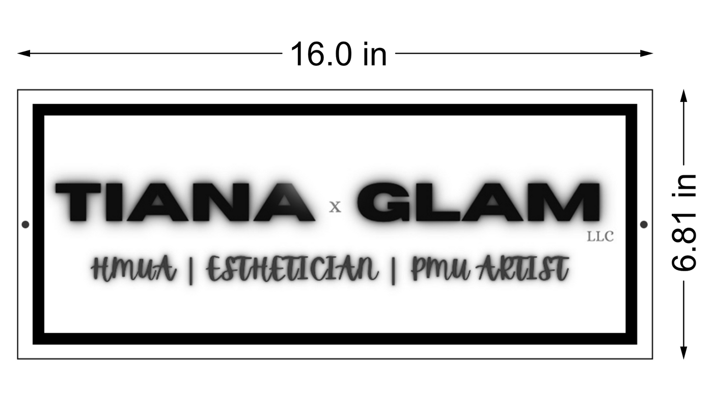 Business sigange for Tiana