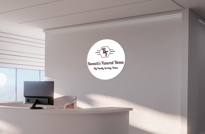 Business signage for Ickret Bennett