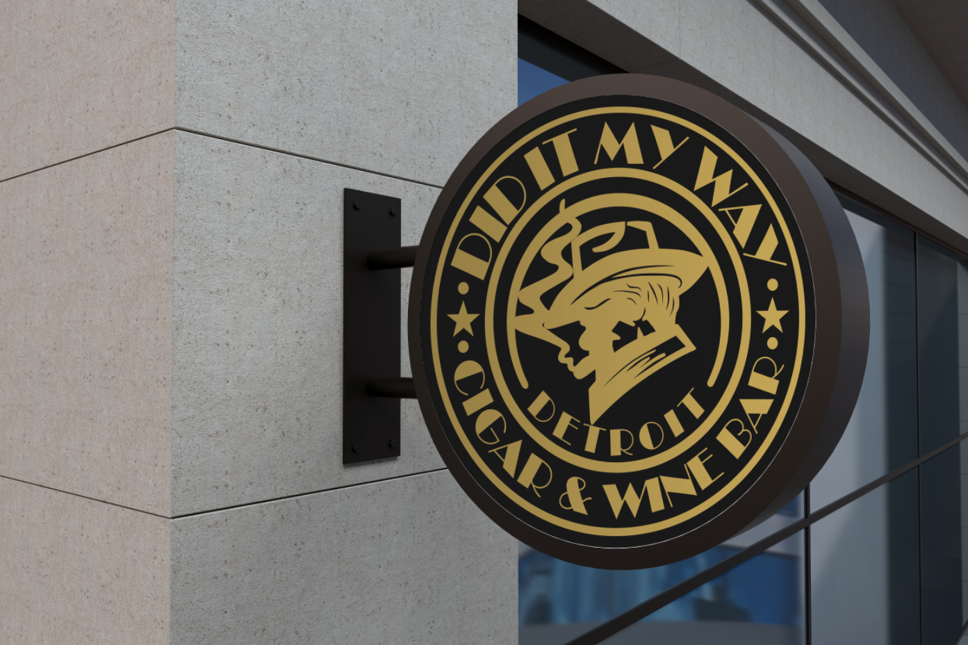 Business signage for Neczar Ayad