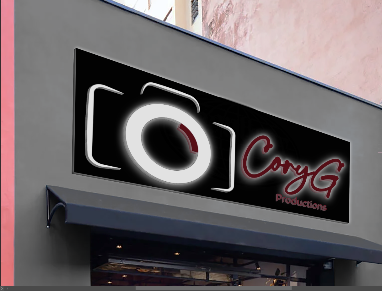 3D Metal Backlit Sign With Backboard For Akeil Greenidge