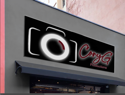 3D Metal Backlit Sign With Backboard For Akeil Greenidge