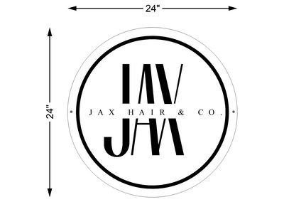 Round Acrylic Sign For Jacqueline Morales