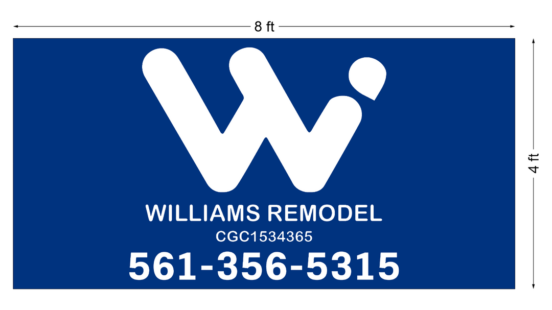 3d Blade Sign for Trey Williams