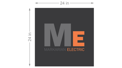 3D Light Box Sign for Eric A Markarian