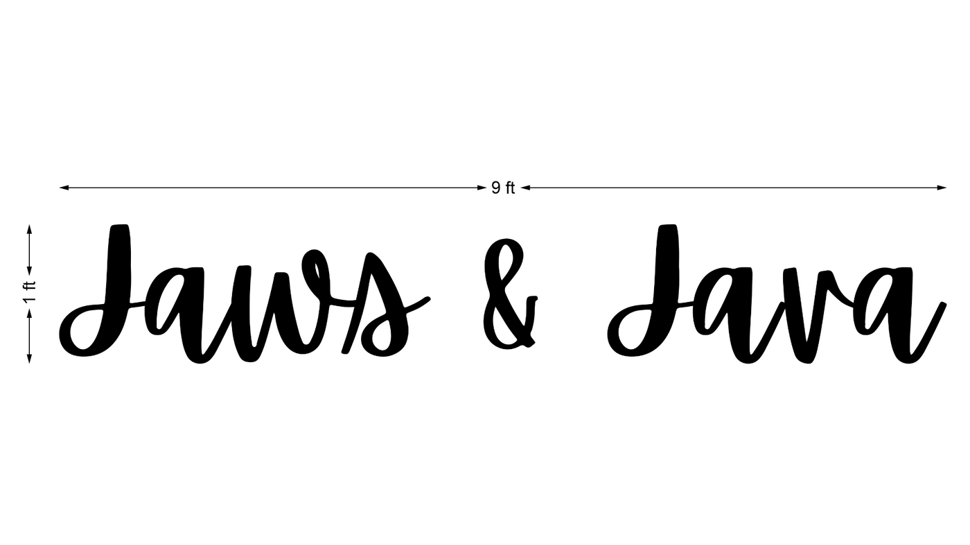 Business signage proposal for Dayna Brink