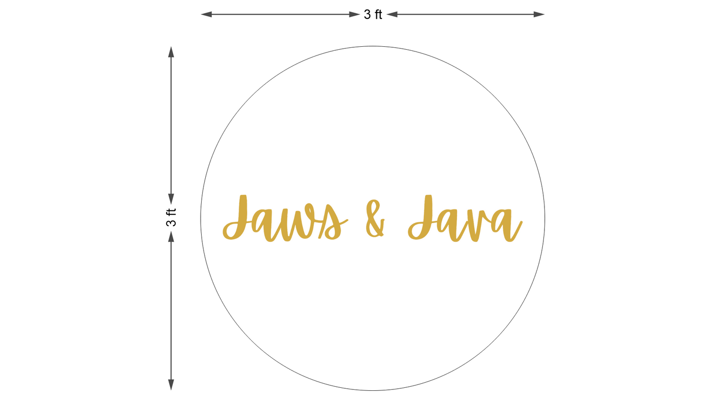 Business signage proposal for Dayna Brink