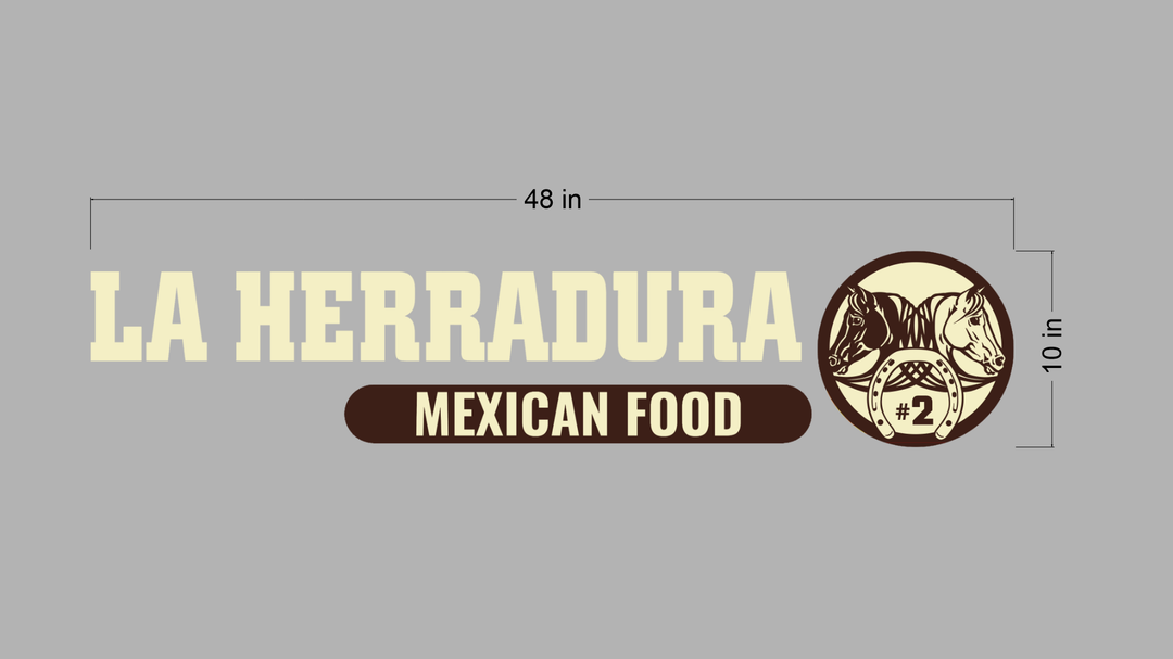 Business signage for Maritza Flores