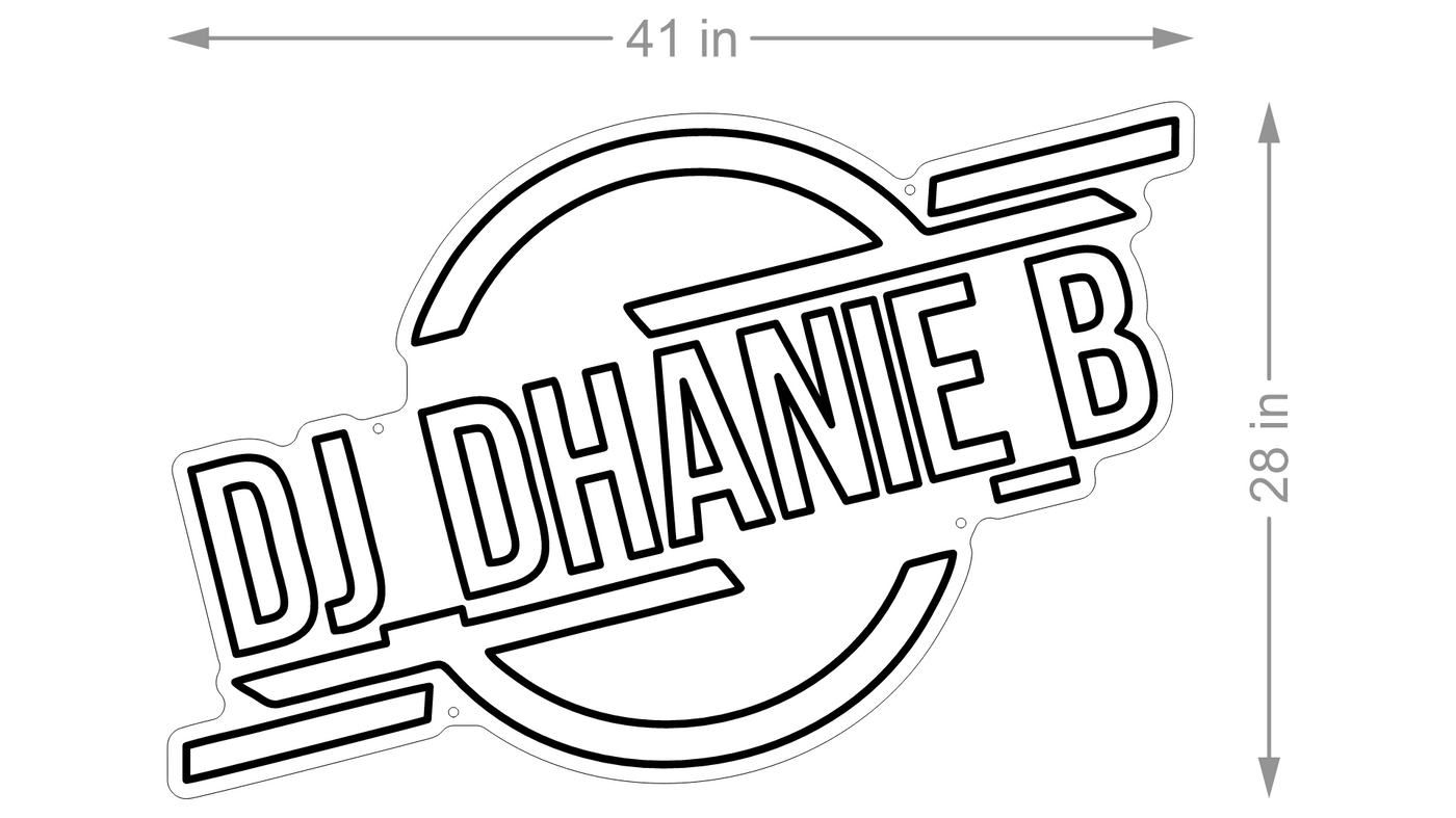 Led Neon Sign for Danilo Bandong