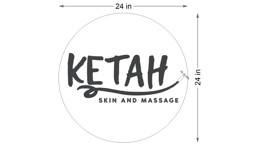 5mm hollowcut sign for Kelly oliveira