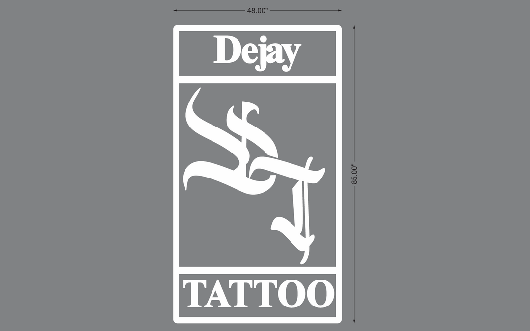 Acrylic Double-lit Sign For Dejay Johnson