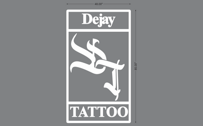 Acrylic Double-lit Sign For Dejay Johnson