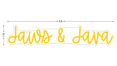 Business signage proposal for Dayna Brink