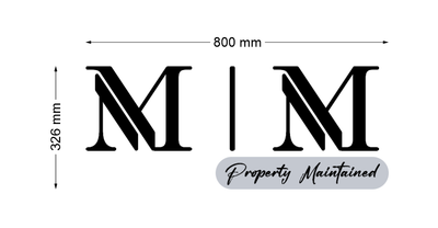 5mm UV metal sign for Kam Hussain