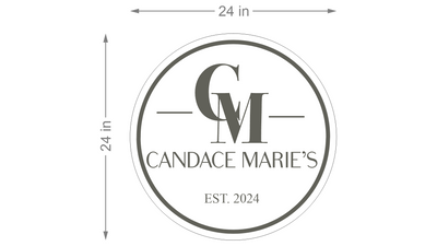 Neon Acrylic Sign for Candace Gardner