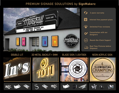 3D Metal Backlit Sign for Brianna Reynolds